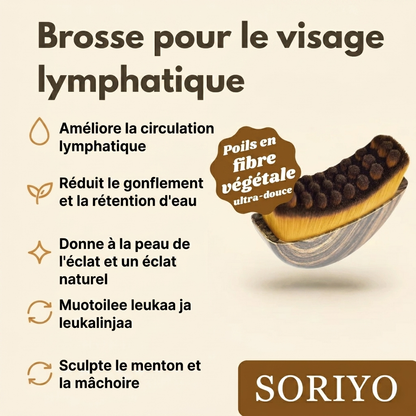 Soriyo™ Brosse faciale lymphatique