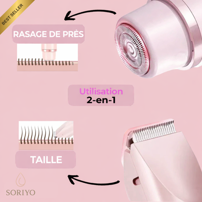 Soriyo SilkShave™ 2-en-1