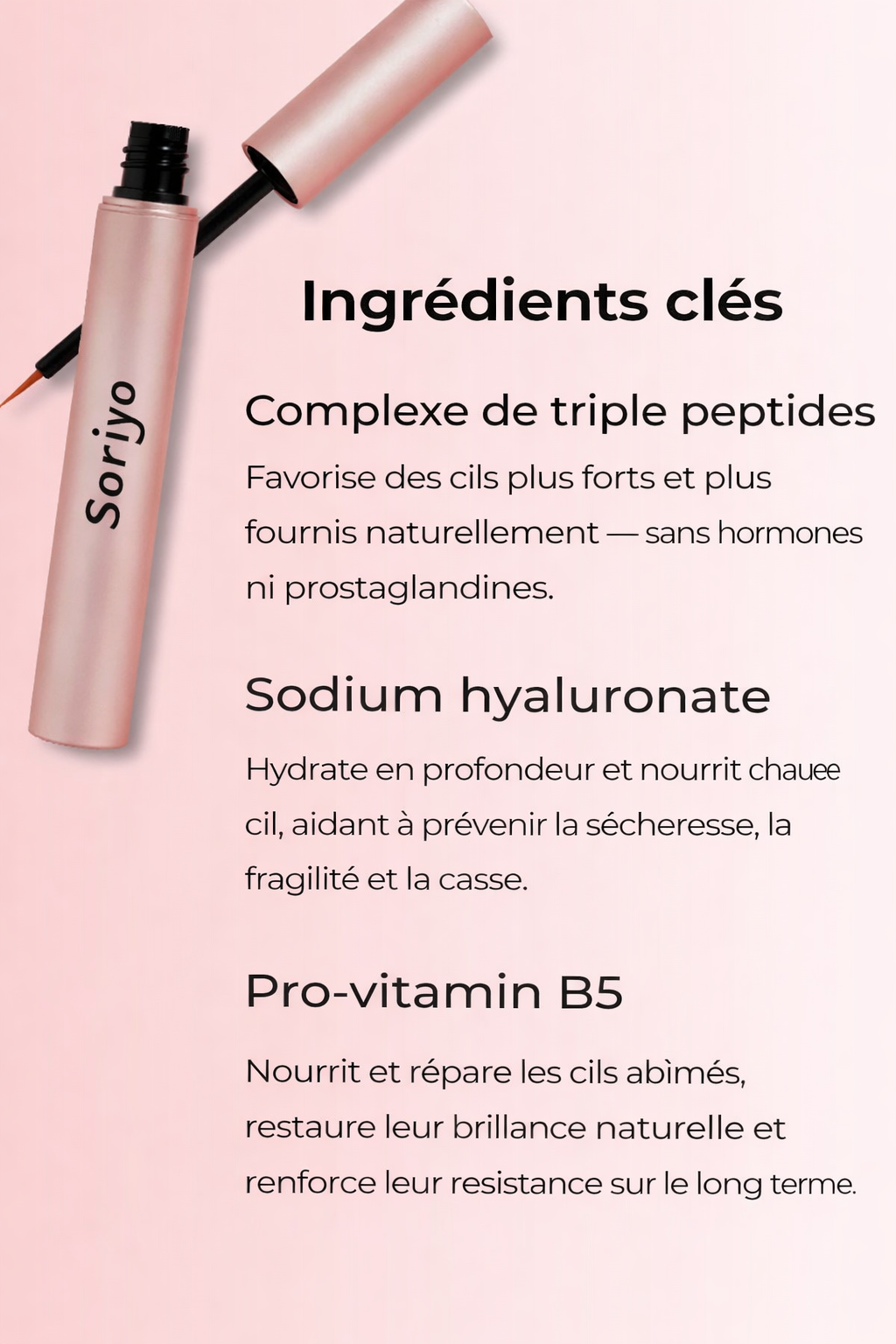 Sérum de croissance des cils