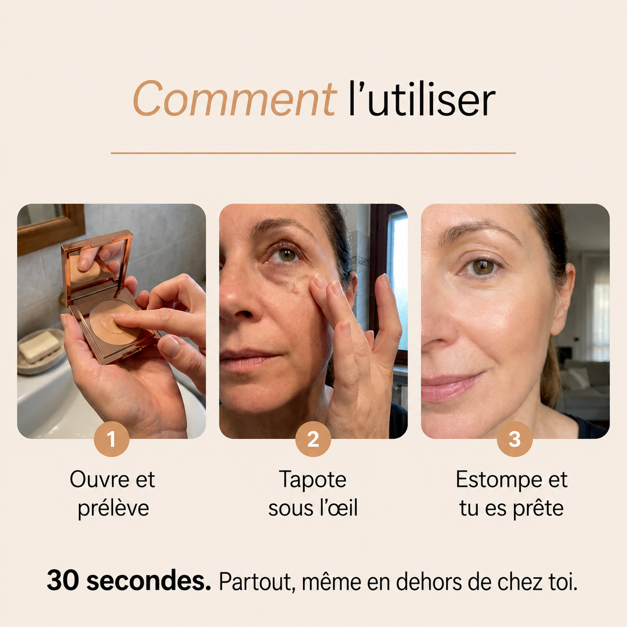Correcteur anti-cernes CC Cream