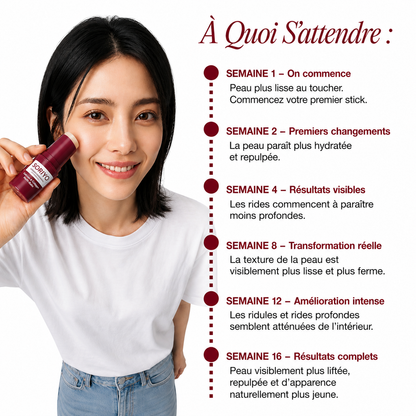Stick Anti-Âge au Calcium & Collagène