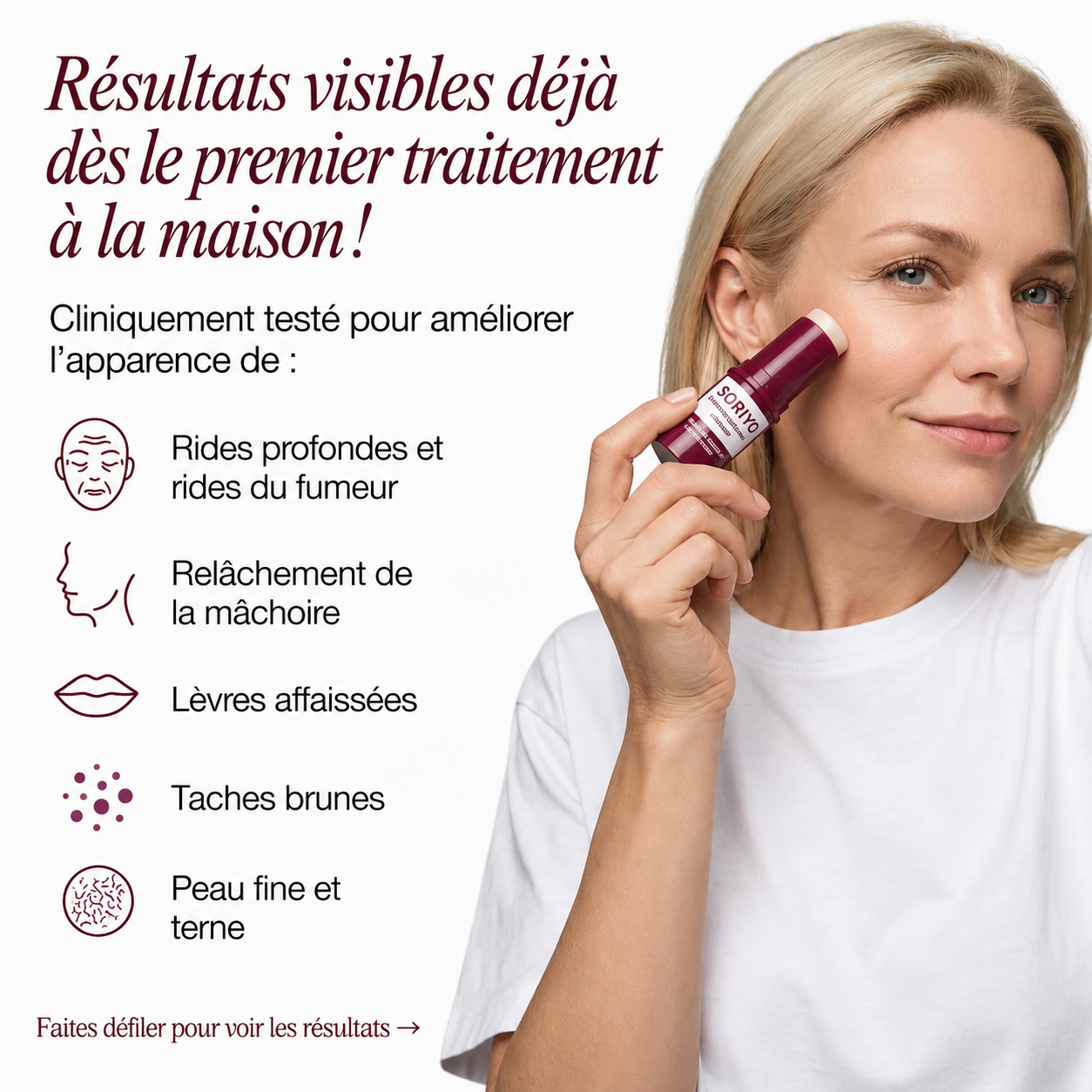 Stick Anti-Âge au Calcium & Collagène