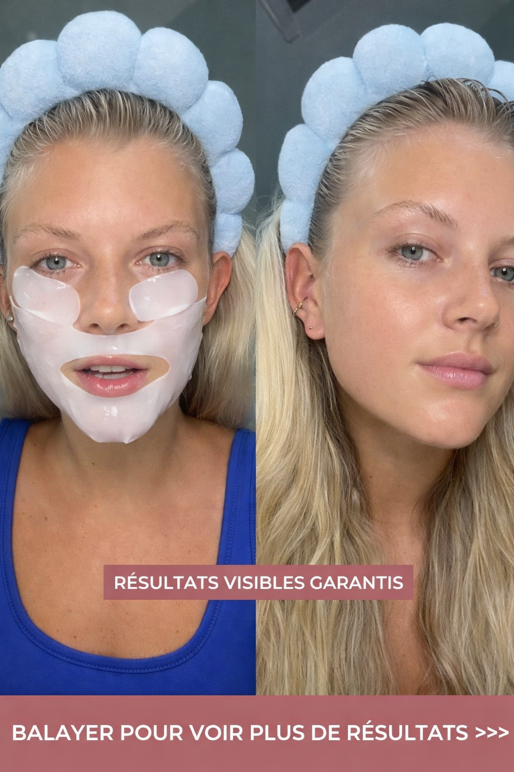 Masque collagene  (4 pcs)