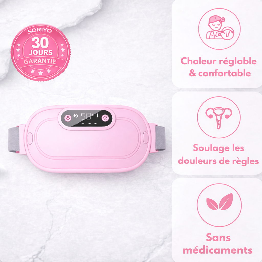 Soriyo™ – Ceinture Soulagement Règles