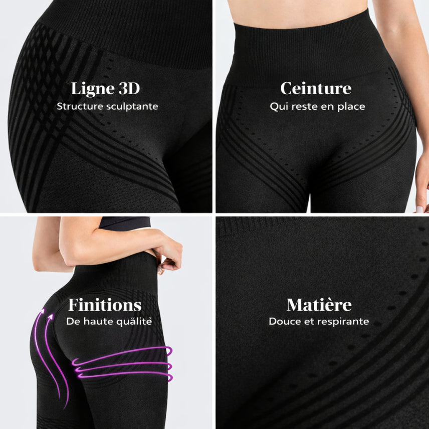 Leggings sculptants – Push-Up & Anti-cellulite