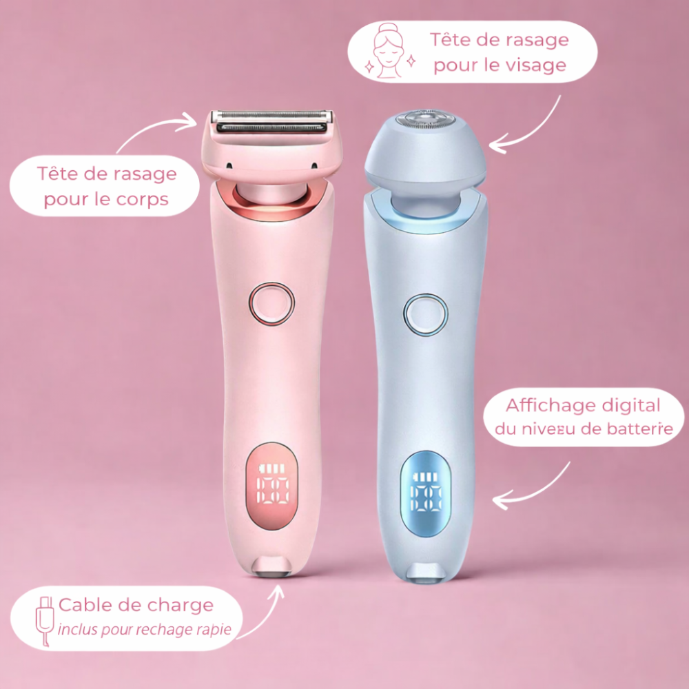 Rasoir Doux et Sans Douleur pour Femmes