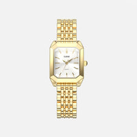 Acier inoxydable premium plaqué or 14k / Blanc